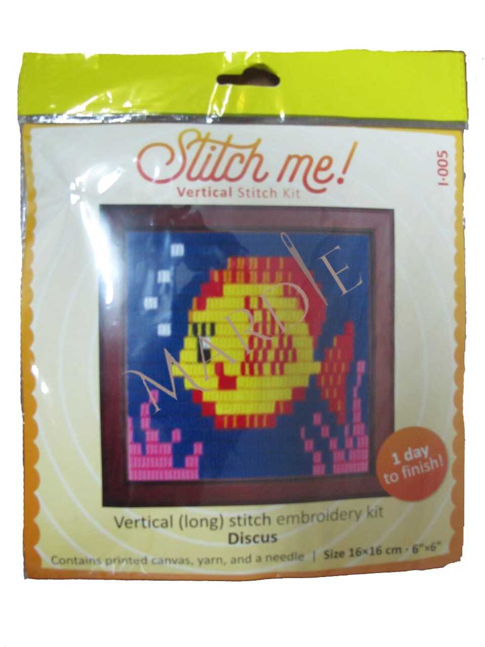 Σταμπωτό Κέντημα Stitch me – Vertical Stitch ΚΙΤ