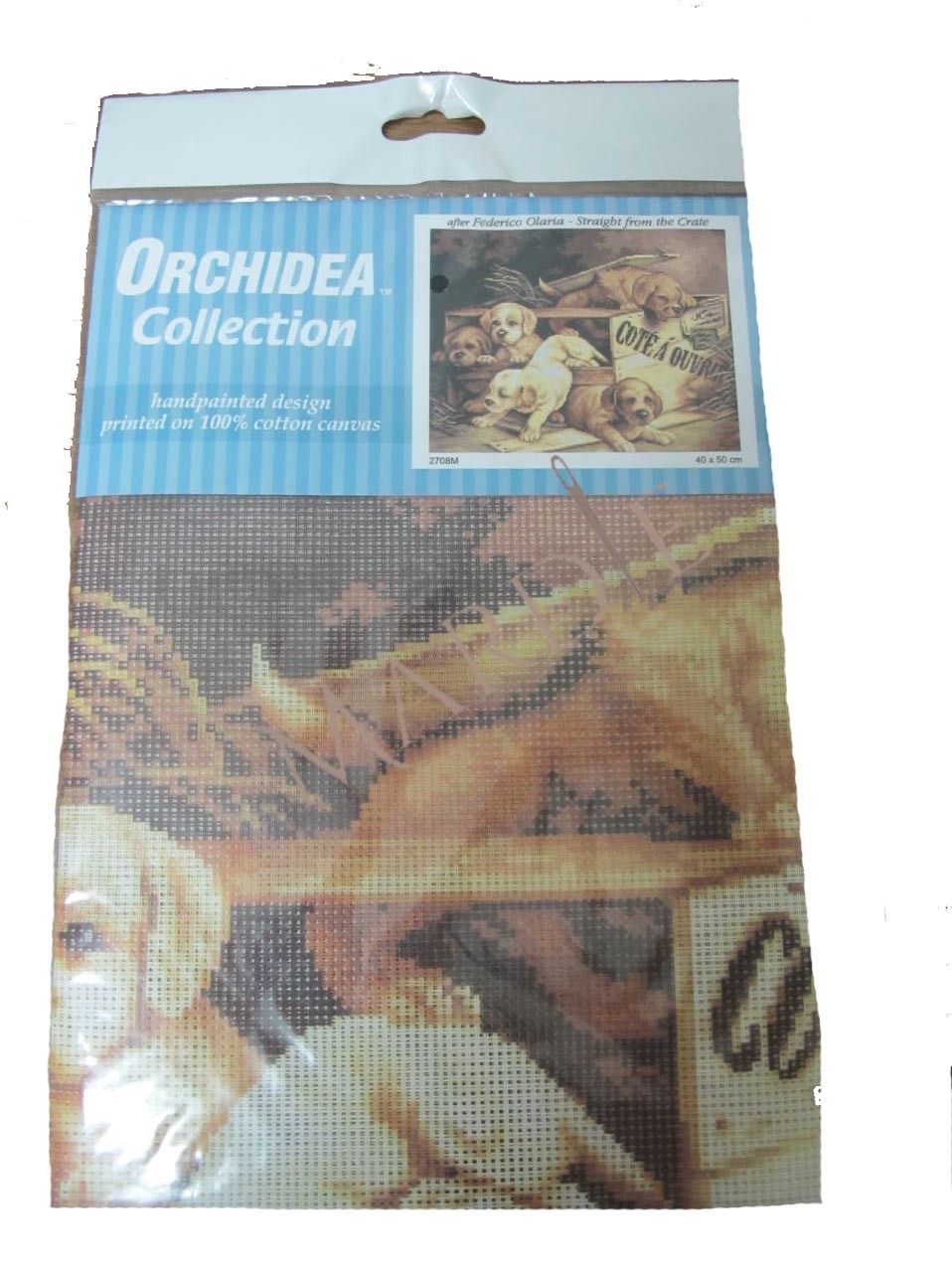 Πίνακας Orchidea Puppies Coming out of Crate 2708M