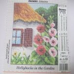 Πίνακας Orchidea 1829 F (Hollyhocks in the Garden)