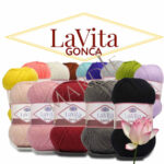 LaVita Gonca 5 Τεμαχίων - Νήμα για πλέξιμο