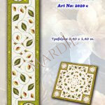 Τραβέρσα In Prisma 2020 c κιτ με cotton perle art 115 (12 τεμαχίων)
