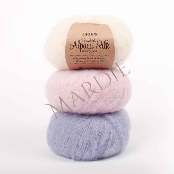 DROPS Brushed Alpaca Silk – Νήμα για πλέξιμο - Image 1