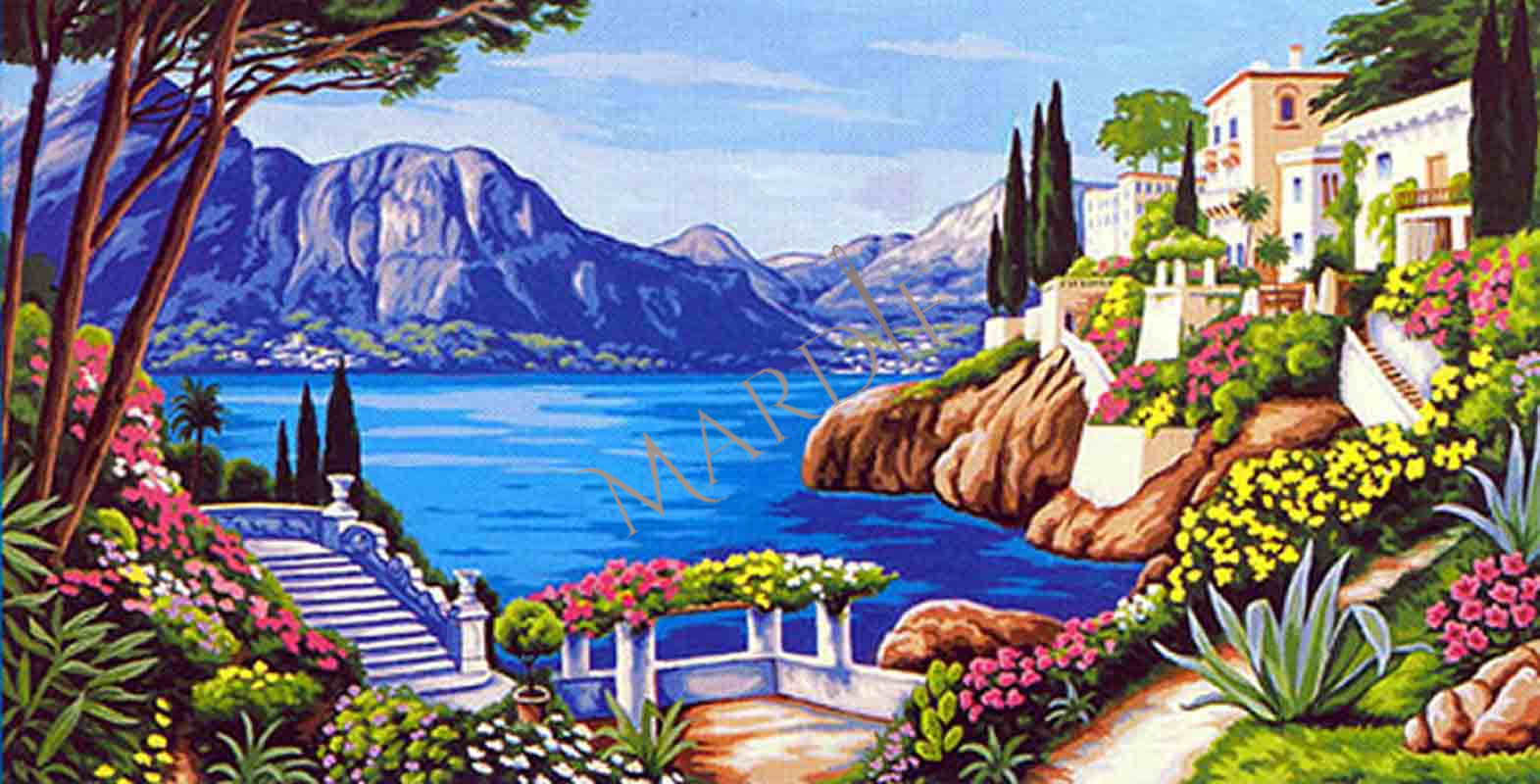 margot17006 Margot de Paris – Σχέδιο 170.06 Βαμβακερός καμβάς 100% 65x120 εκ - Image 1
