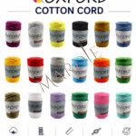 Oxford Cotton Cord 3mm – Ανθεκτικό Βαμβακερό Κορδόνι Macrame για Χειροποίητες Κατασκευές